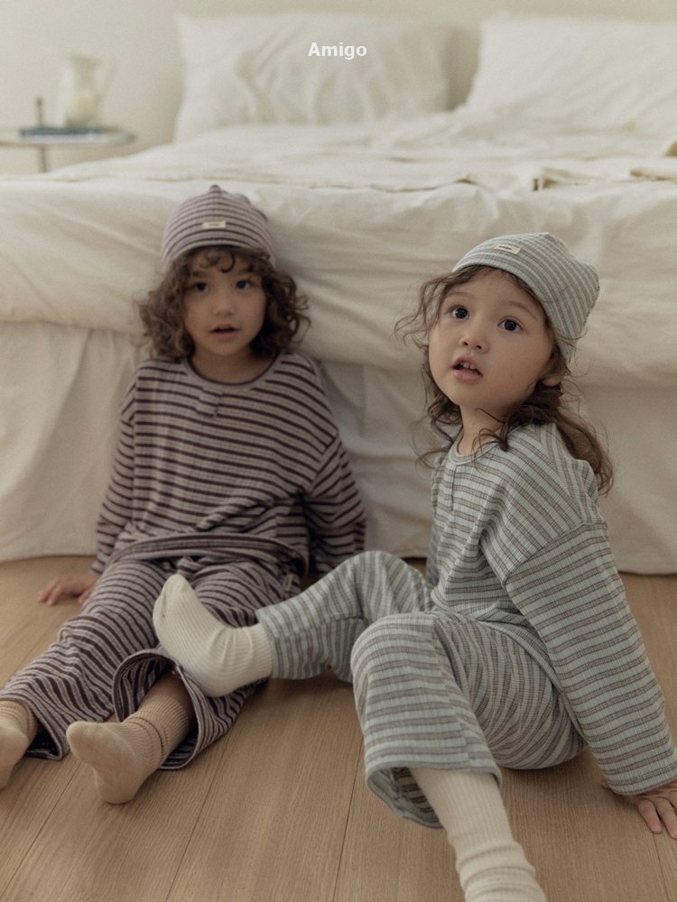 Amigo - Korean Children Fashion - #designkidswear - Barcode Beanie - 2