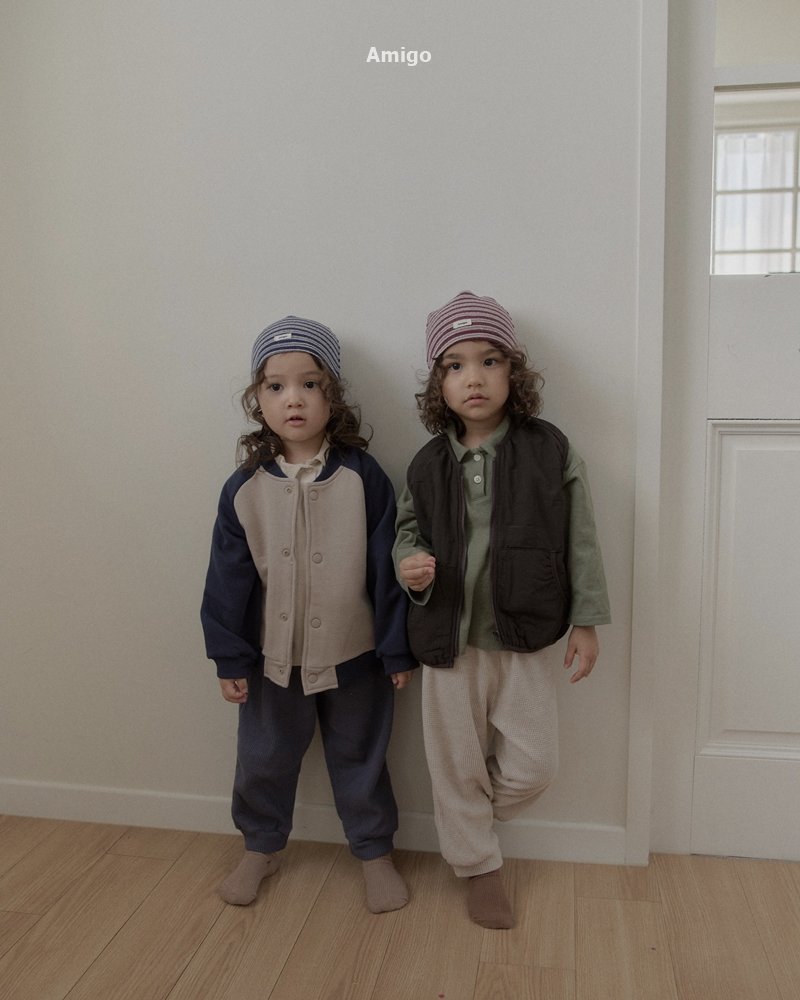 Amigo - Korean Children Fashion - #discoveringself - Baseball Jacket - 10