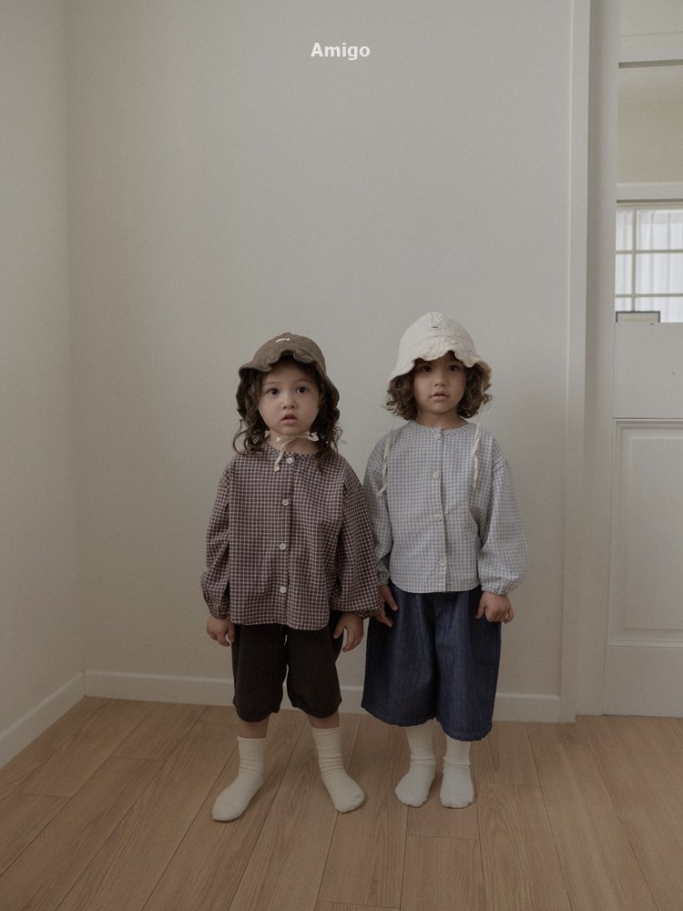 Amigo - Korean Children Fashion - #discoveringself - Square Shirring Shirt - 7