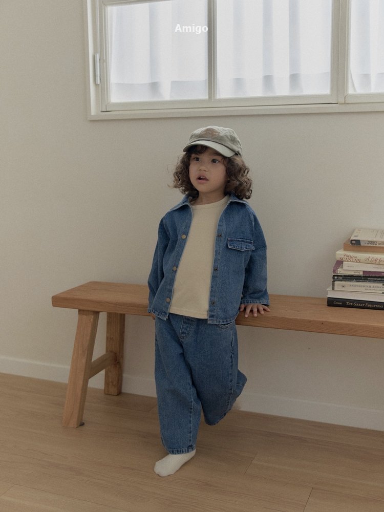 Amigo - Korean Children Fashion - #discoveringself - Amigo Binding Tee - 5