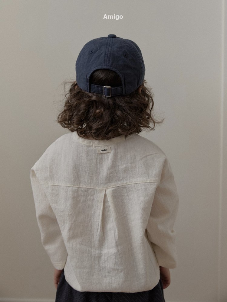 Amigo - Korean Children Fashion - #discoveringself - Natural Peach Shirt Tee - 3