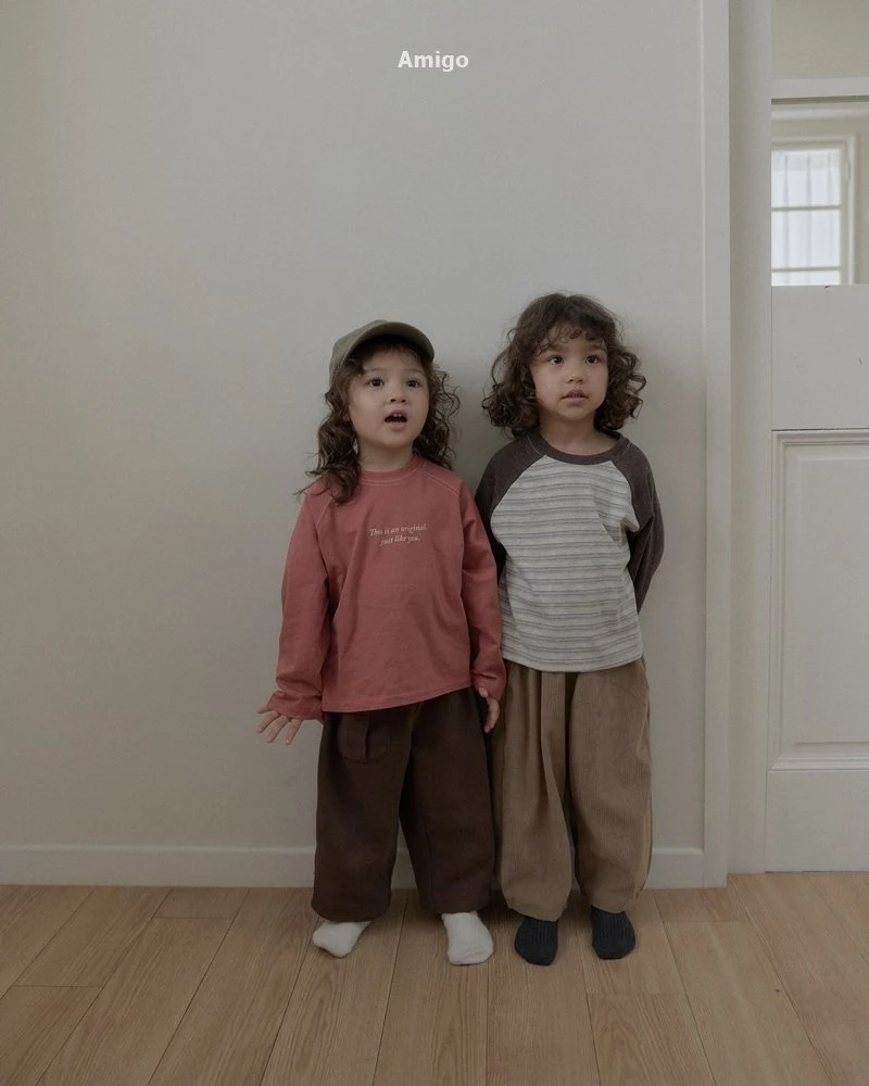 Amigo - Korean Children Fashion - #discoveringself - Vanilla Stitch Tee - 5