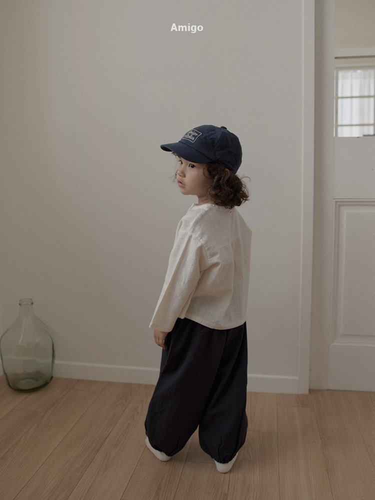 Amigo - Korean Children Fashion - #discoveringself - Natural Peach Shirt Tee - 4