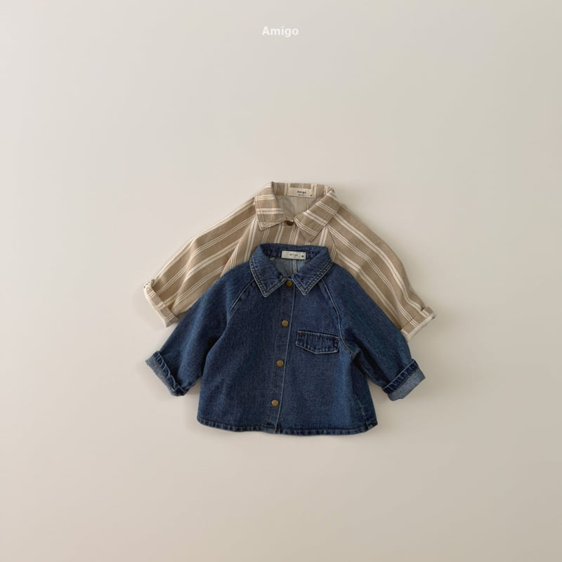 Amigo - Korean Children Fashion - #fashionkids - Raglan Jacket