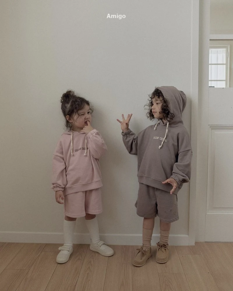 Amigo - Korean Children Fashion - #fashionkids - Cheese Hoodie - 8