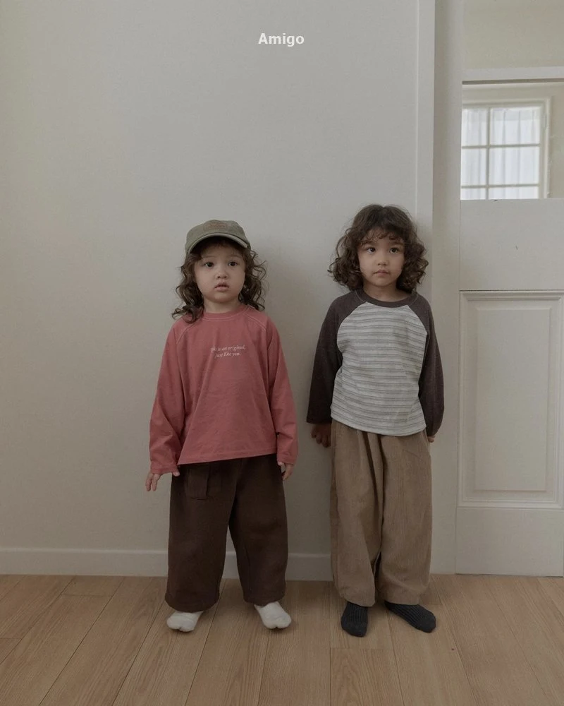 Amigo - Korean Children Fashion - #fashionkids - Vanilla Stitch Tee - 6