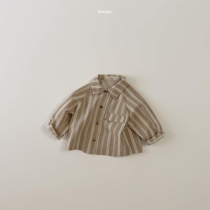 Amigo - Korean Children Fashion - #kidsshorts - Raglan Jacket - 2