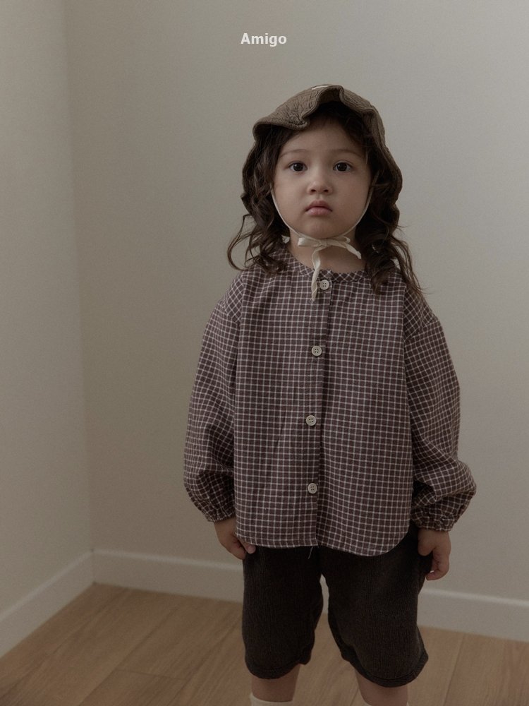 Amigo - Korean Children Fashion - #kidsshorts - Diamond Bucket Hat - 6