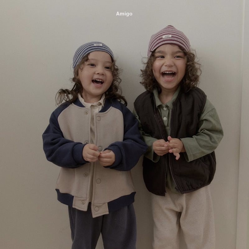 Amigo - Korean Children Fashion - #kidsshorts - Barcode Beanie - 5
