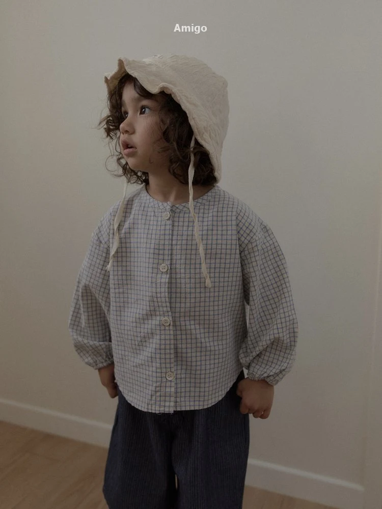 Amigo - Korean Children Fashion - #kidsstore - Square Shirring Shirt - 10