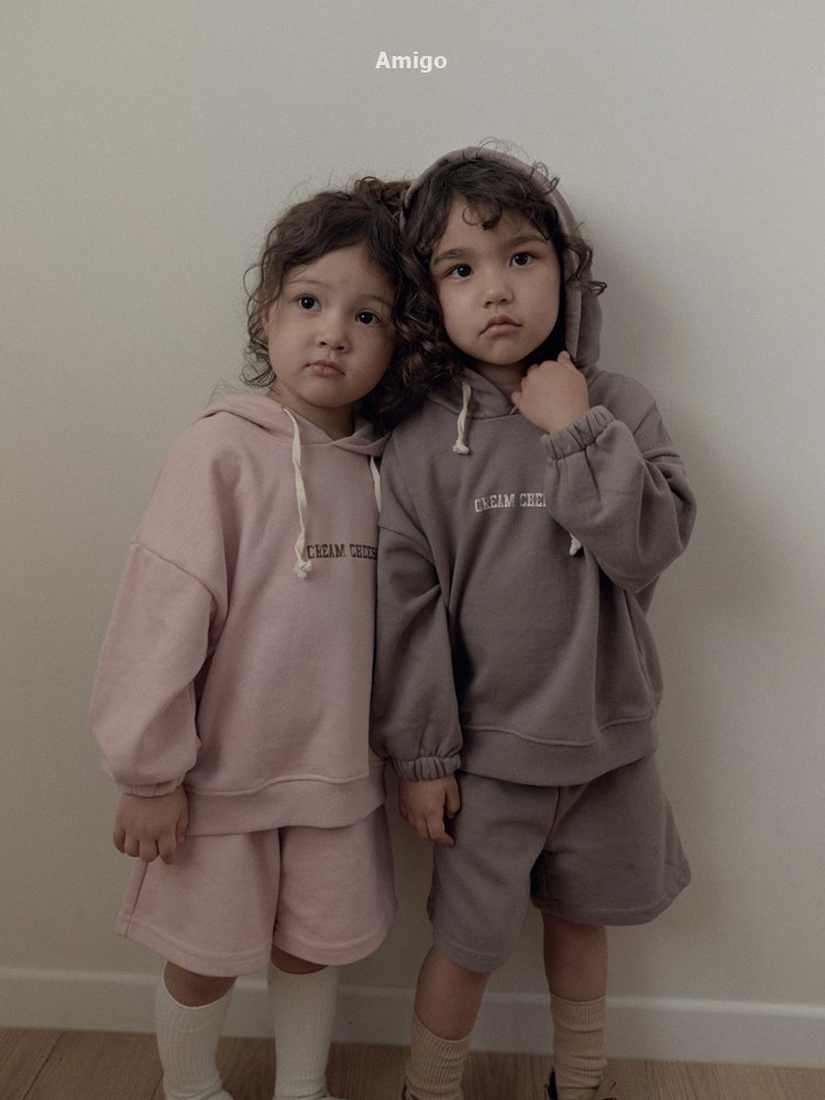 Amigo - Korean Children Fashion - #kidsstore - Cheese Hoodie - 10