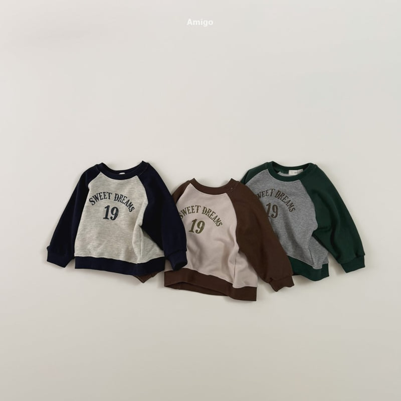 Amigo - Korean Children Fashion - #kidsstore - Sweatshirt