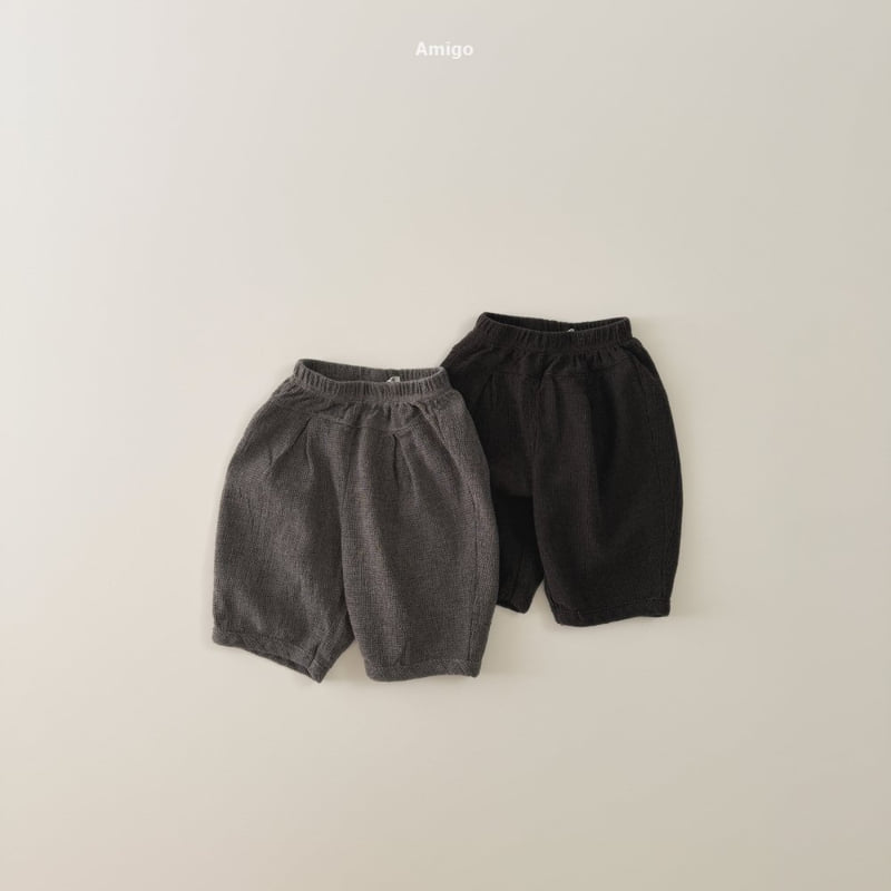 Amigo - Korean Children Fashion - #kidzfashiontrend - Yoke Shirring Pants - 8