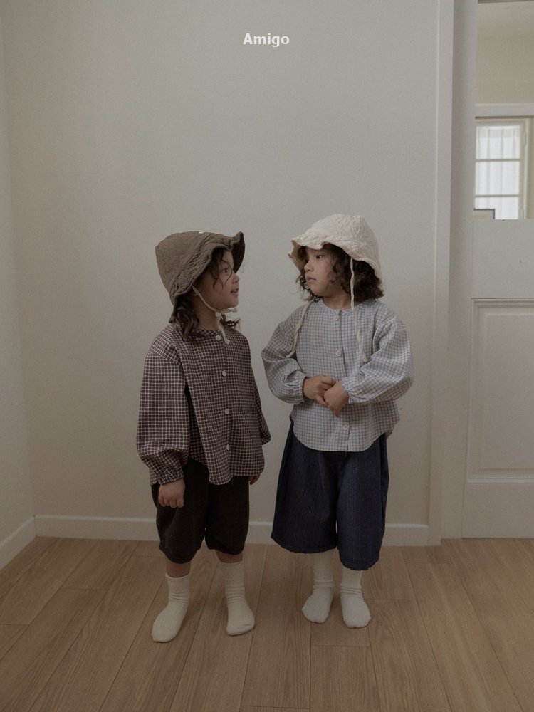 Amigo - Korean Children Fashion - #kidzfashiontrend - Herringbone Denim - 7
