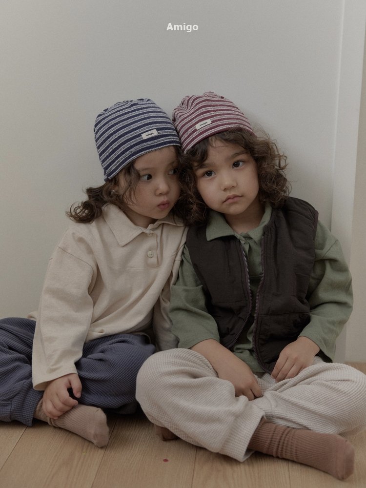 Amigo - Korean Children Fashion - #kidzfashiontrend - Barcode Beanie - 7