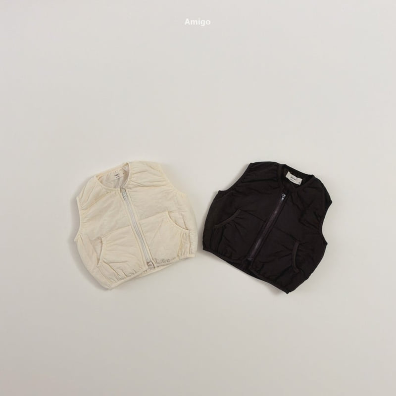 Amigo - Korean Children Fashion - #littlefashionista - Valen Quilted Vest