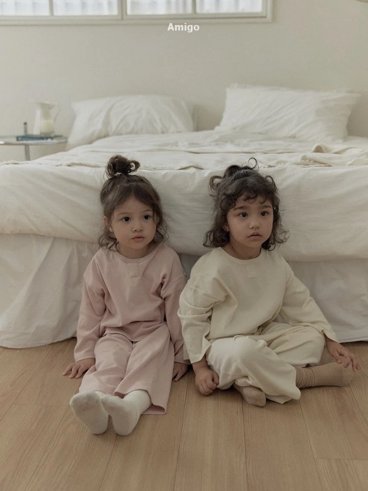 Amigo - Korean Children Fashion - #magicofchildhood - Amigo Top & Bottom Set - 3