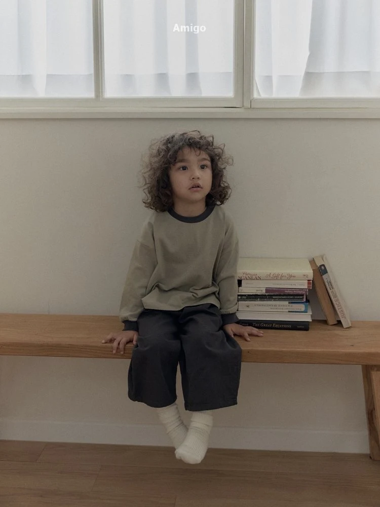 Amigo - Korean Children Fashion - #magicofchildhood - Twill Basic Pants - 6