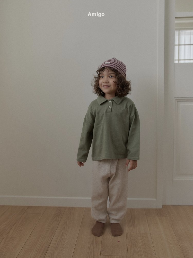 Amigo - Korean Children Fashion - #minifashionista - Haute Waffle Pants - 3