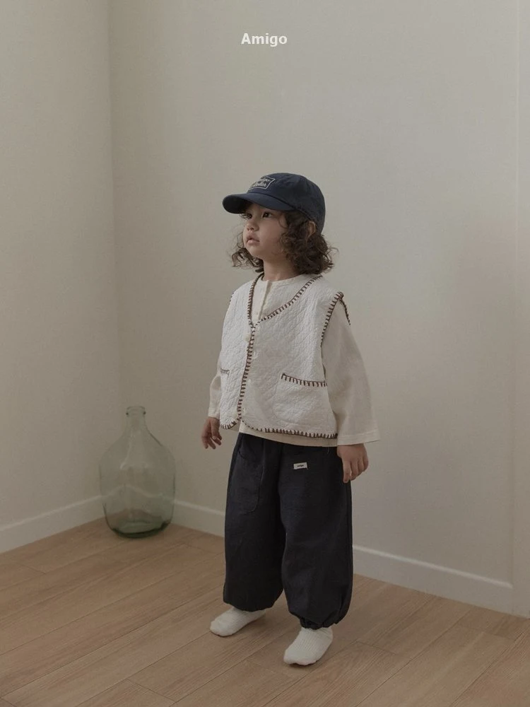Amigo - Korean Children Fashion - #minifashionista - Bibi Jogger Pants - 7