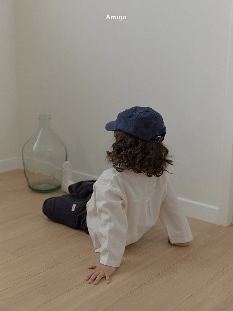 Amigo - Korean Children Fashion - #prettylittlegirls - Natural Peach Shirt Tee - 12