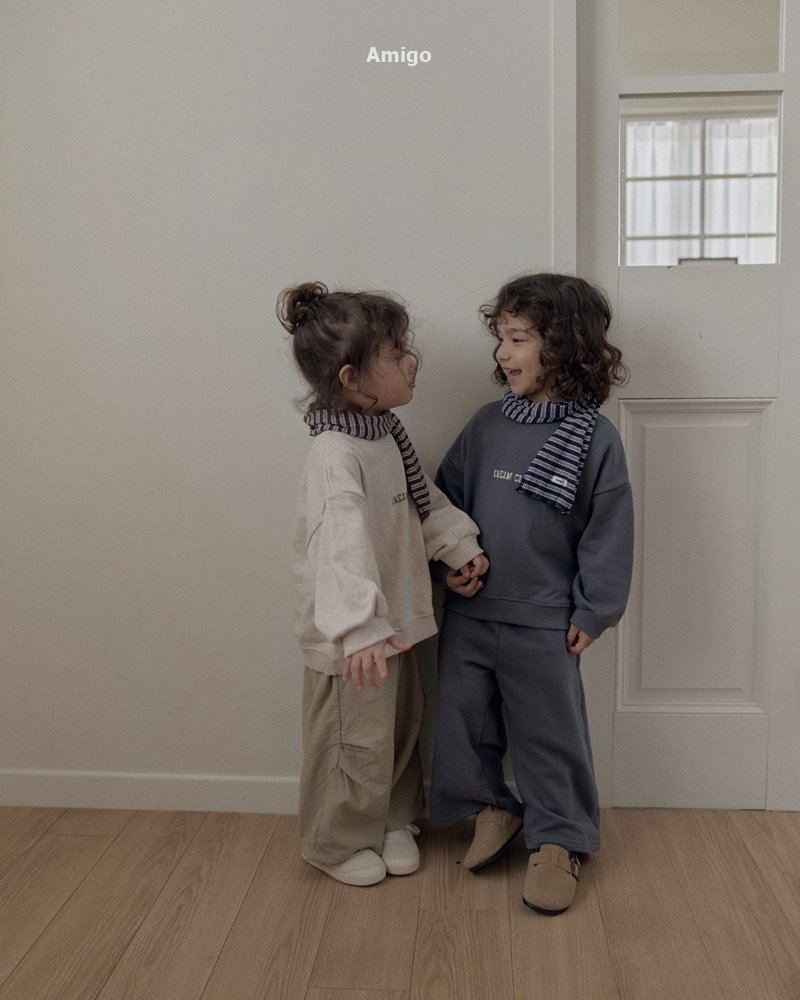 Amigo - Korean Children Fashion - #todddlerfashion - Cheese Sweatshirt - 2