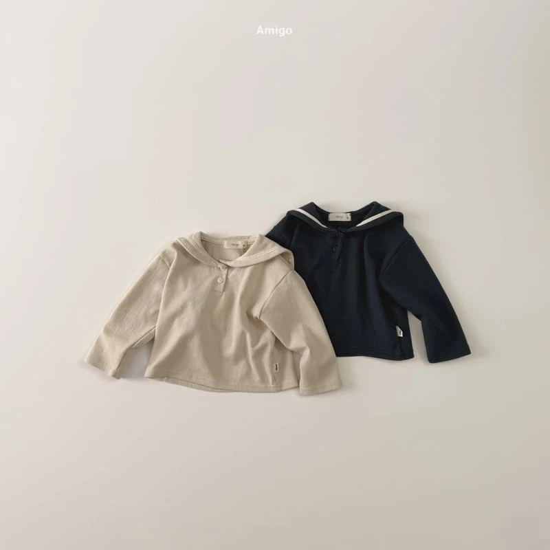 Amigo - Korean Children Fashion - #todddlerfashion - Coco Sailor Tee - 10
