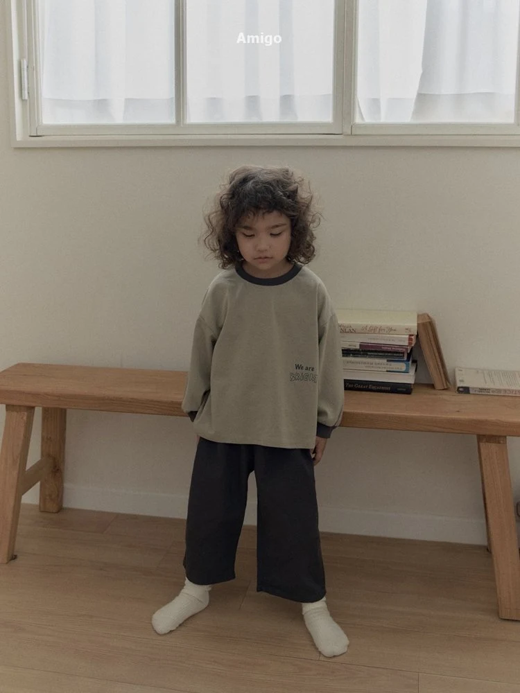 Amigo - Korean Children Fashion - #todddlerfashion - Twill Basic Pants - 9