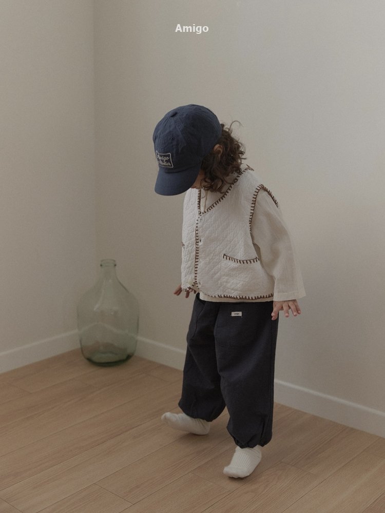 Amigo - Korean Children Fashion - #todddlerfashion - Bibi Jogger Pants - 9
