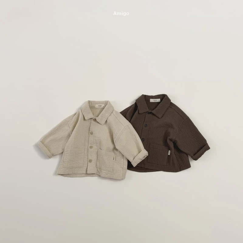 Amigo - Korean Children Fashion - #toddlerclothing - Little Jacket