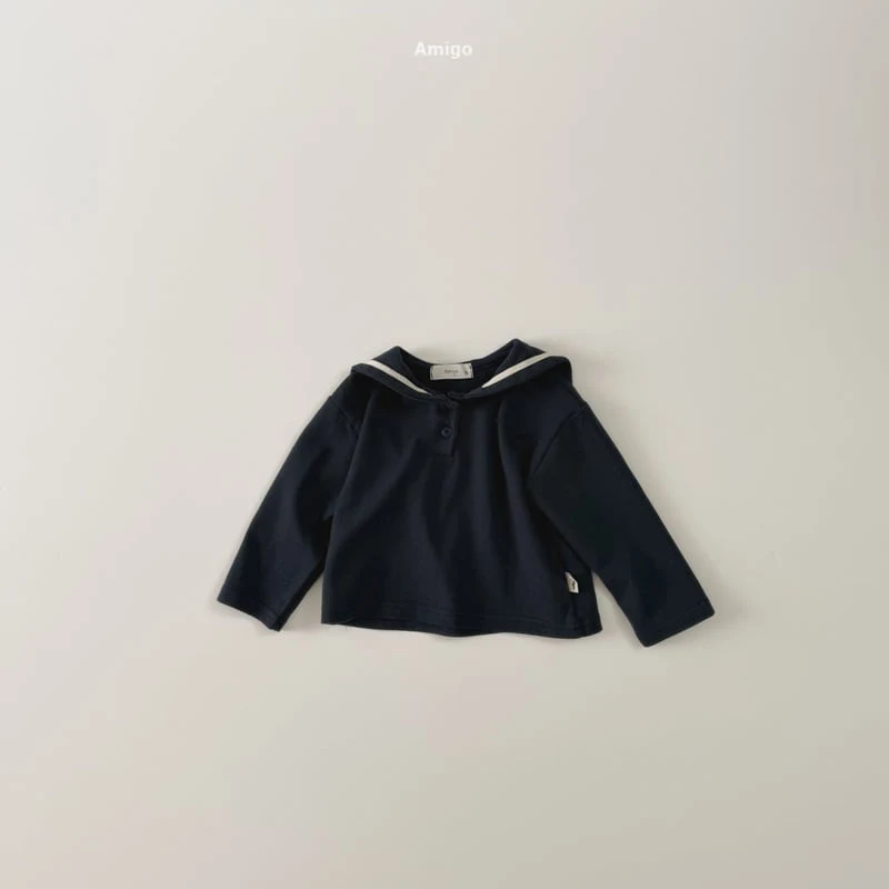 Amigo - Korean Children Fashion - #toddlerclothing - Coco Sailor Tee - 11