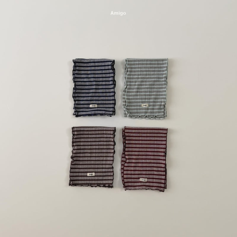 Amigo - Korean Children Fashion - #toddlerclothing - Barcode Muffler - 11