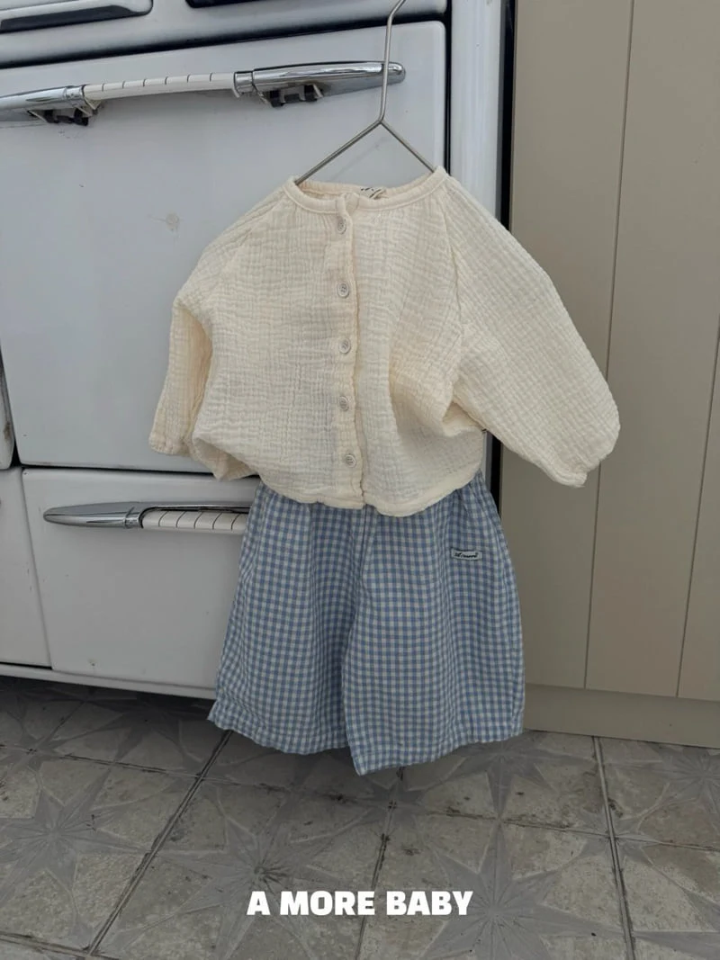 Amore - Korean Baby Fashion - #onlinebabyshop - Checker Pants - 6