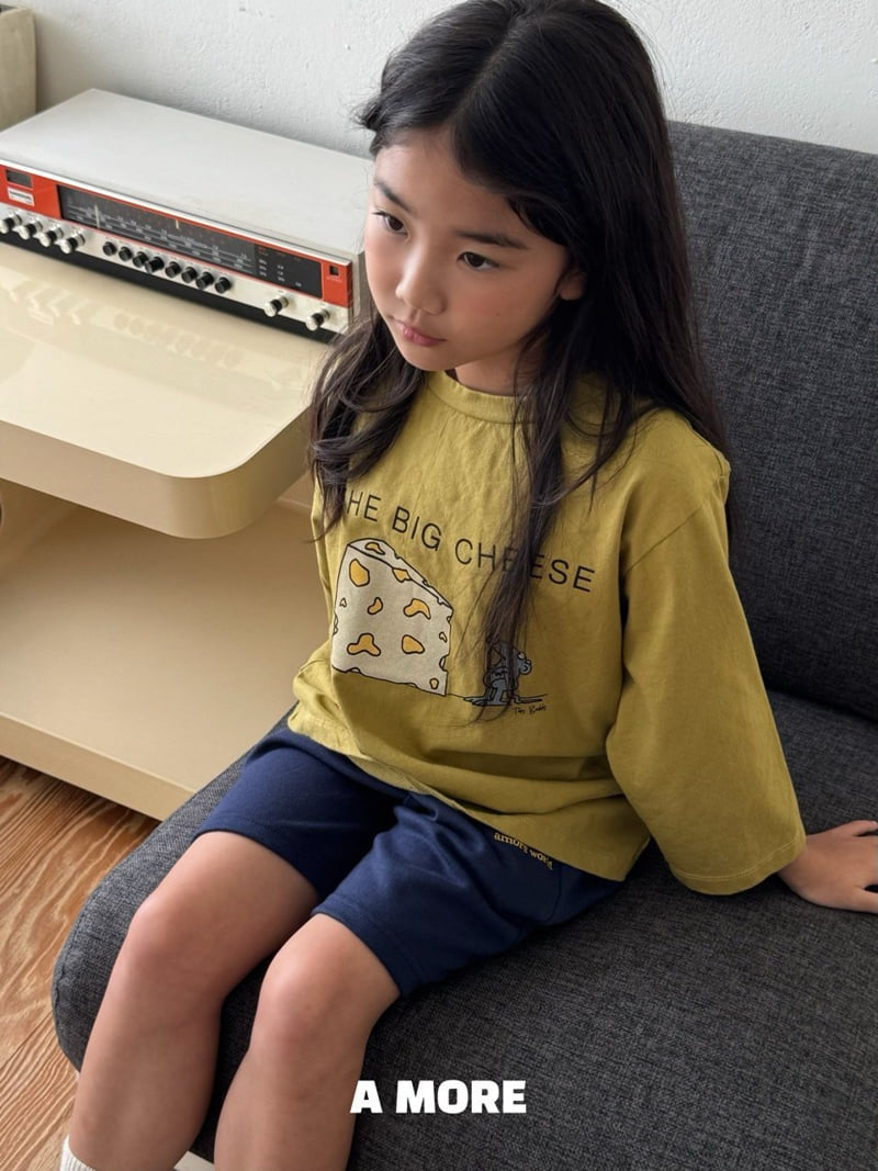Amore - Korean Children Fashion - #childofig - Big Cheese Tee - 8