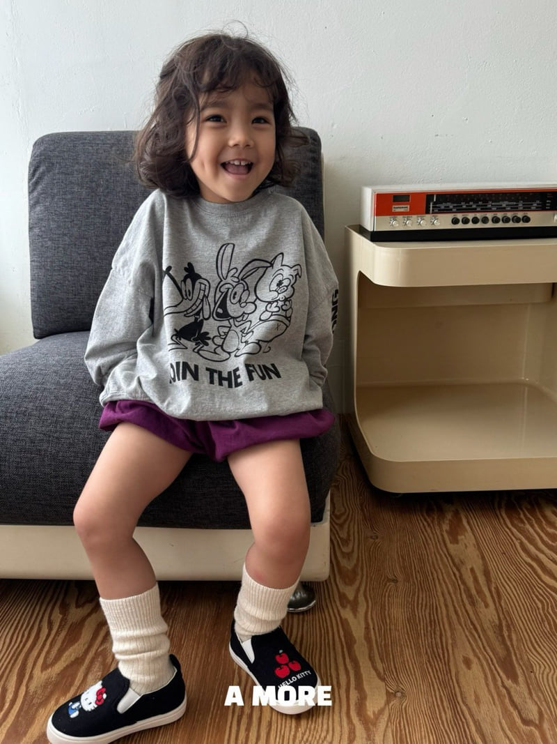 Amore - Korean Children Fashion - #kidsshorts - Join Tee - 12