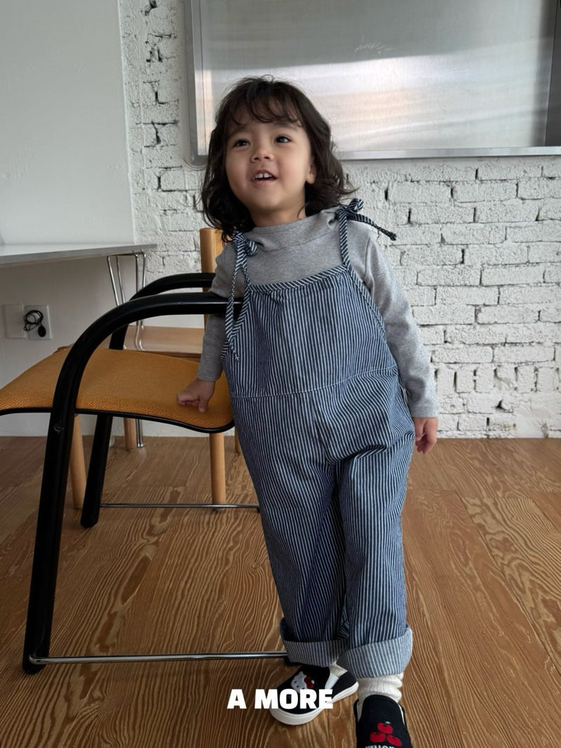 Amore - Korean Children Fashion - #kidsshorts - Denver Suspender Pants - 7