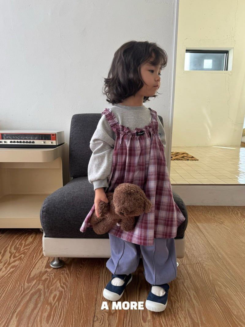 Amore - Korean Children Fashion - #kidsstore - Check In One-piece - 8