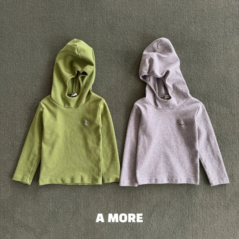 Amore - Korean Children Fashion - #kidzfashiontrend - Turtleneck Hood Tee