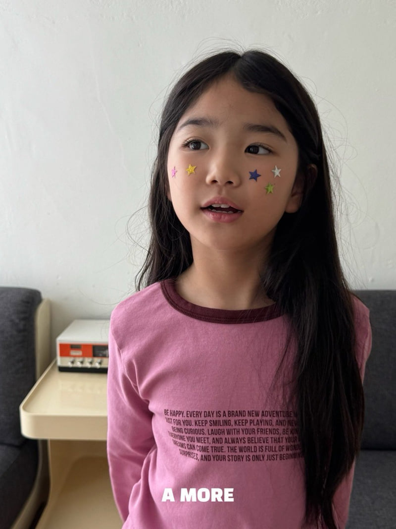 Amore - Korean Children Fashion - #Kfashion4kids - Be Happy Tee - 4