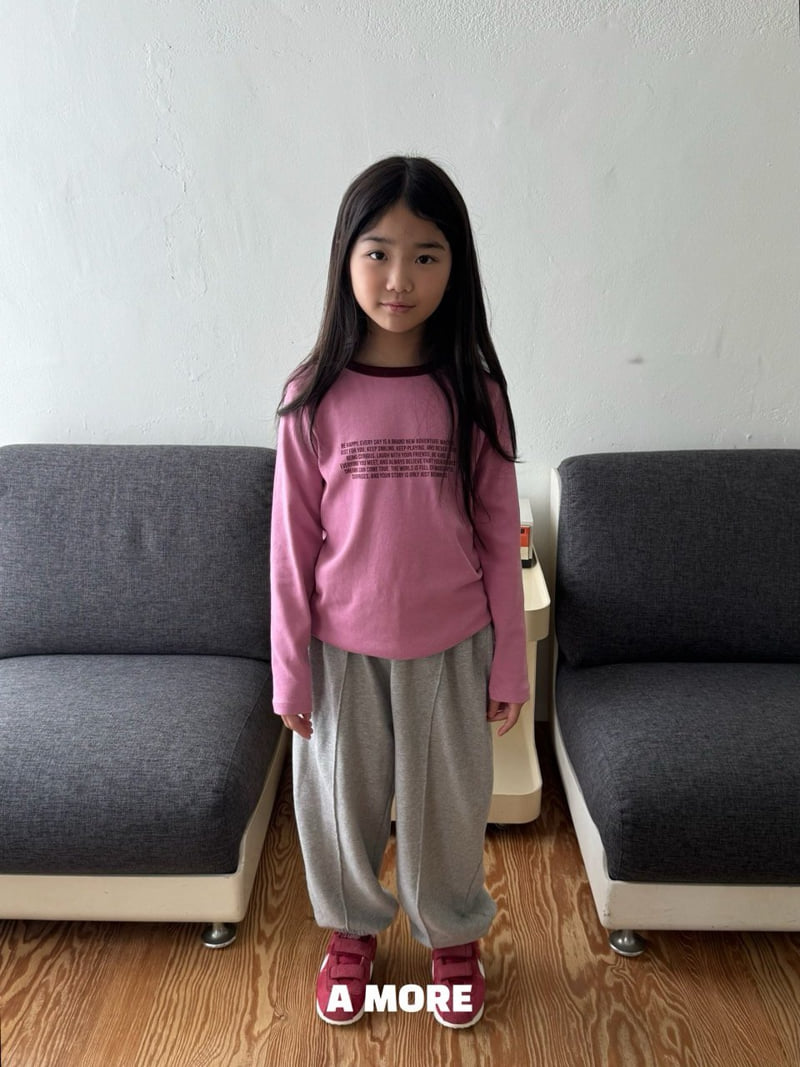 Amore - Korean Children Fashion - #magicofchildhood - Be Happy Tee - 5