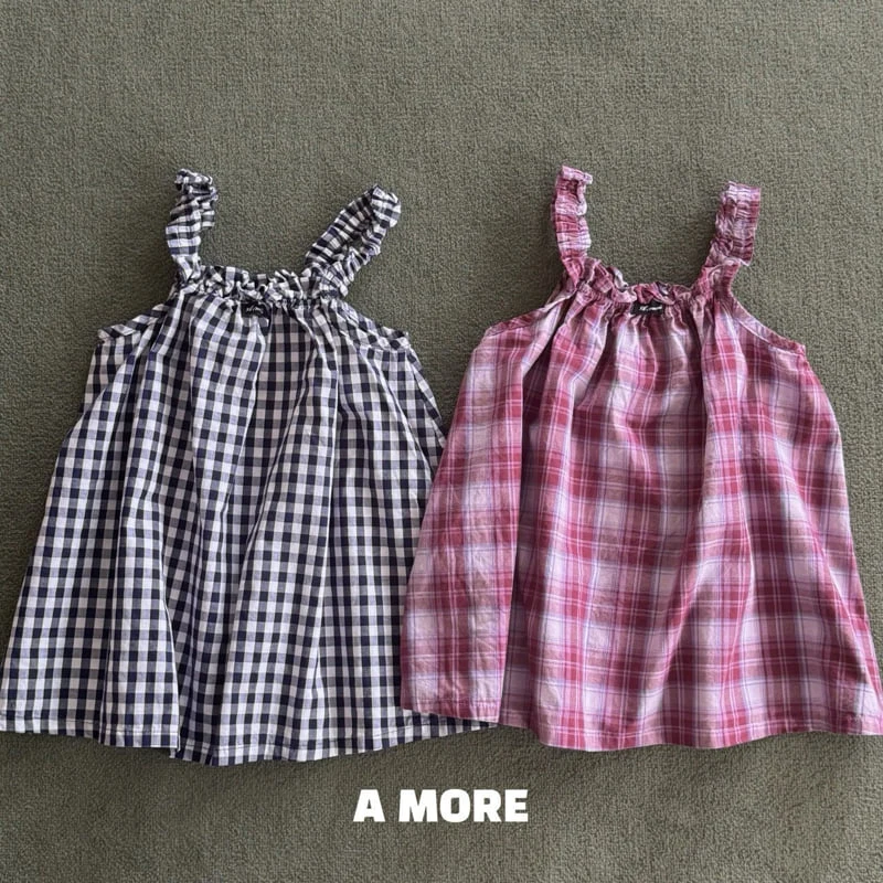 Amore - Korean Children Fashion - #stylishchildhood - Check In One-piece
