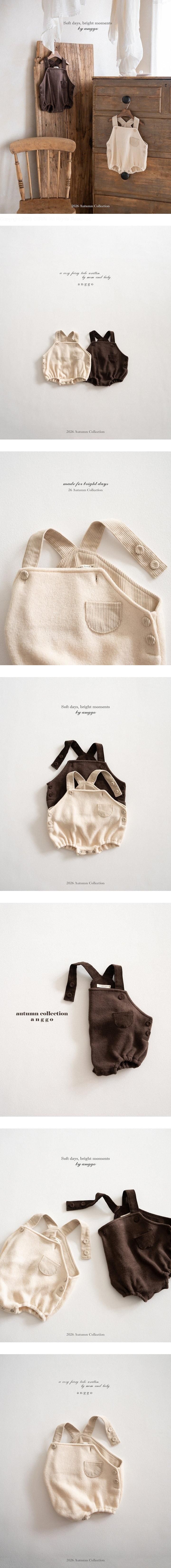 Anggo - Korean Baby Fashion - #babyclothing - Shake Overalls Romper
