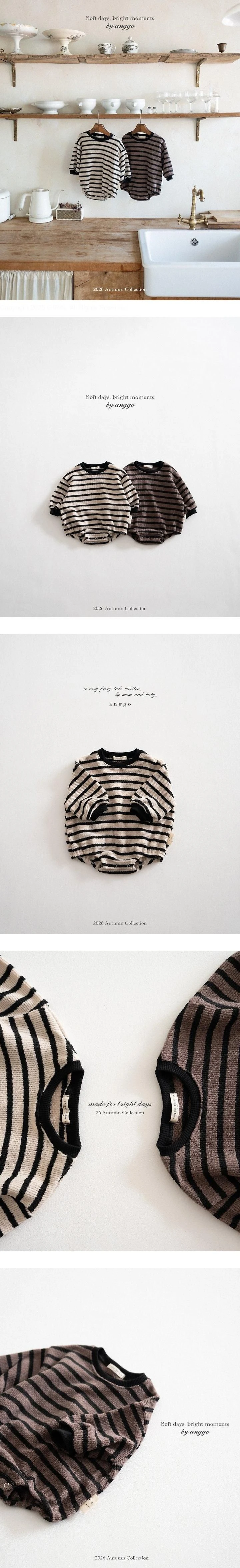 Anggo - Korean Baby Fashion - #babyootd - Tiramisu Romper
