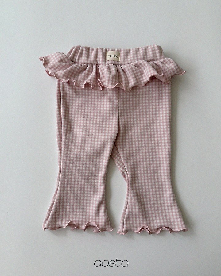 Aosta - Korean Children Fashion - #Kfashion4kids - Kiki Frill Pants - 3