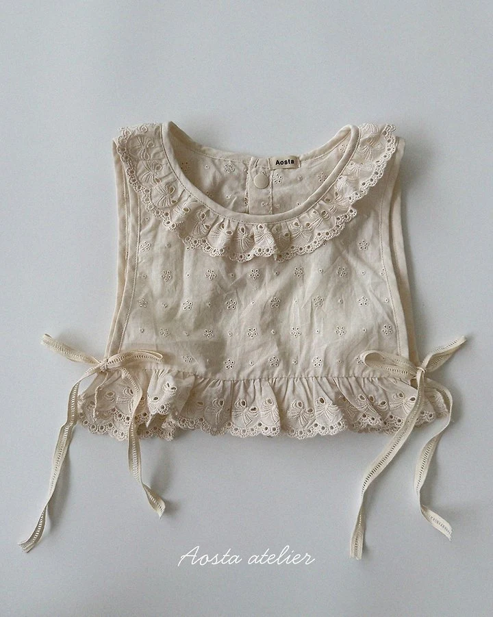 Aosta - Korean Children Fashion - #Kfashion4kids - Lace Olivia Vest