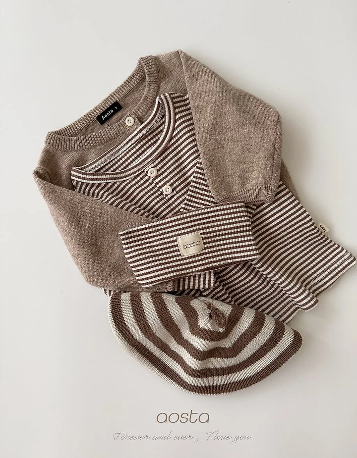 Aosta - Korean Children Fashion - #Kfashion4kids - Knit Cookie Beret - 11