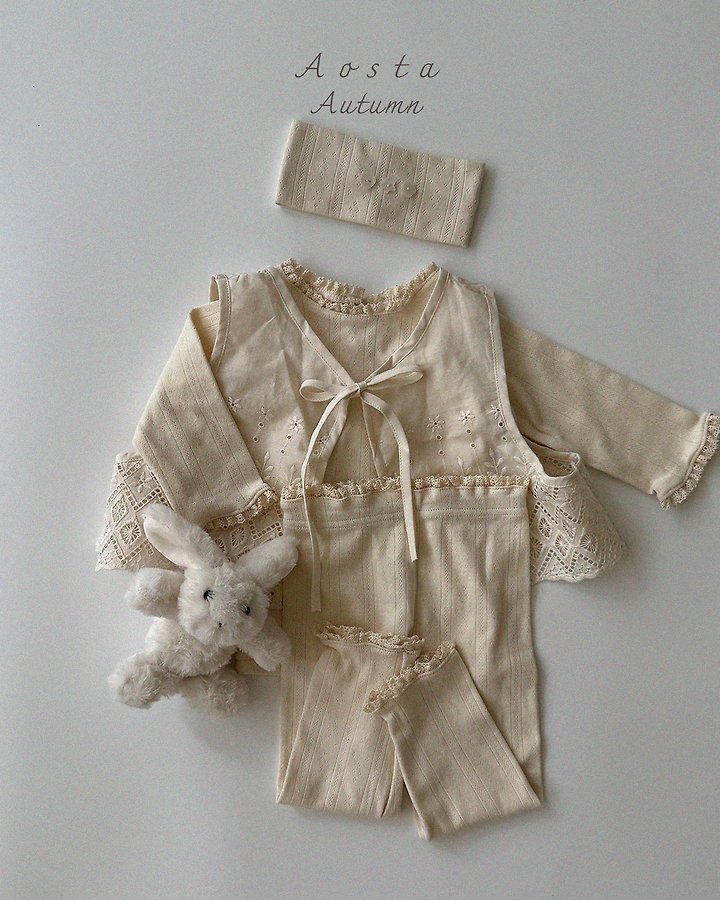 Aosta - Korean Children Fashion - #Kfashion4kids - Lace Jenny Open Vest - 9