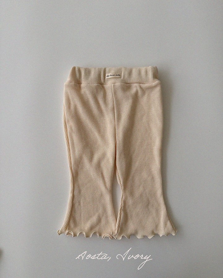 Aosta - Korean Children Fashion - #Kfashion4kids - Jelly Waffle Pants