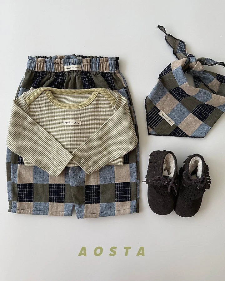 Aosta - Korean Children Fashion - #Kfashion4kids - Patch Work Pants - 7