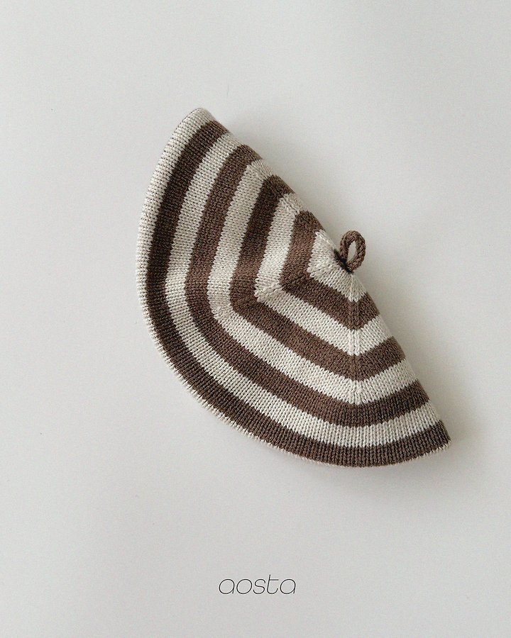 Aosta - Korean Children Fashion - #childofig - Knit Cookie Beret - 3